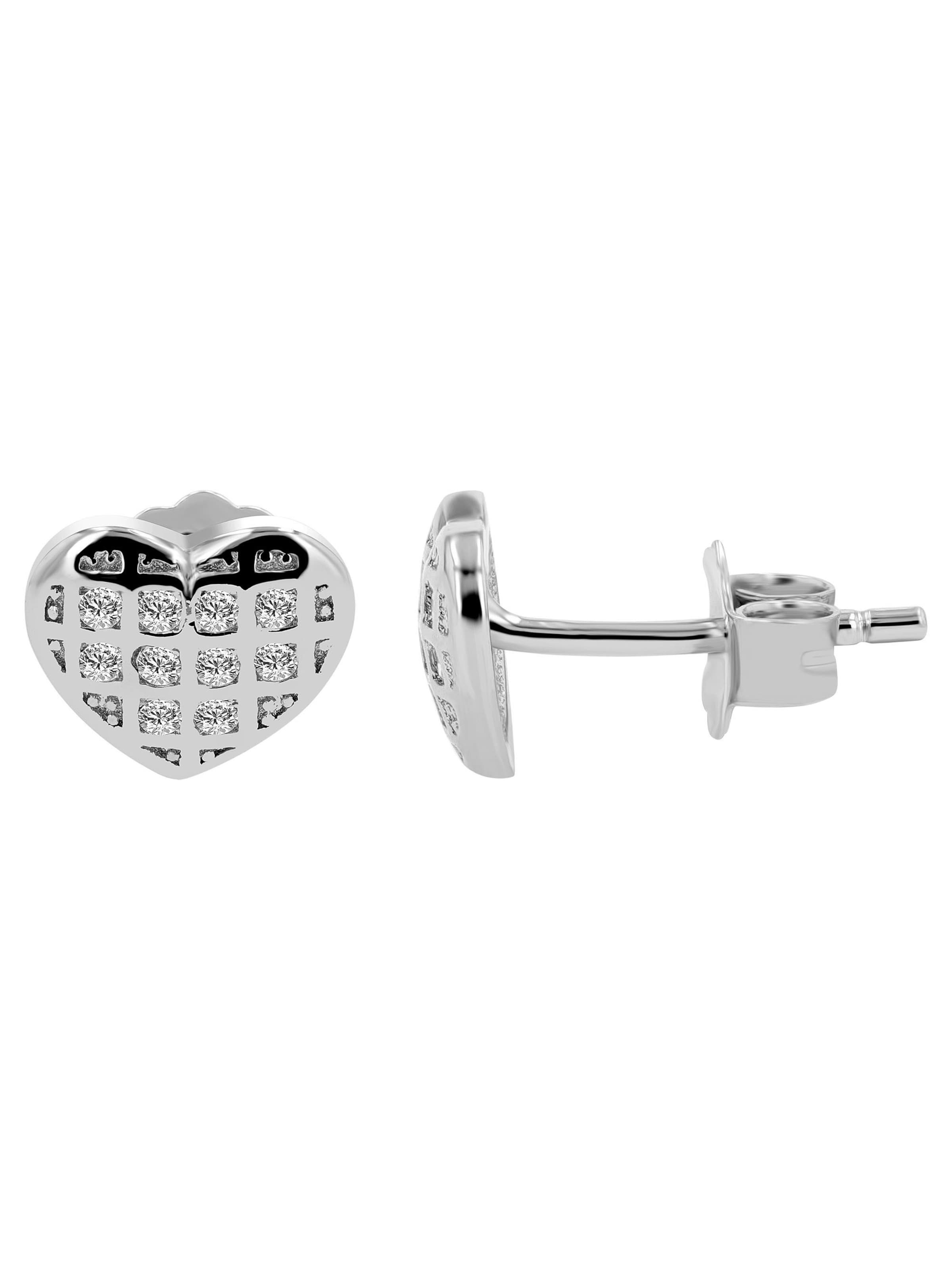Akzent Schmuckset 'Edelstahl silber'‌‌‌ in Silber