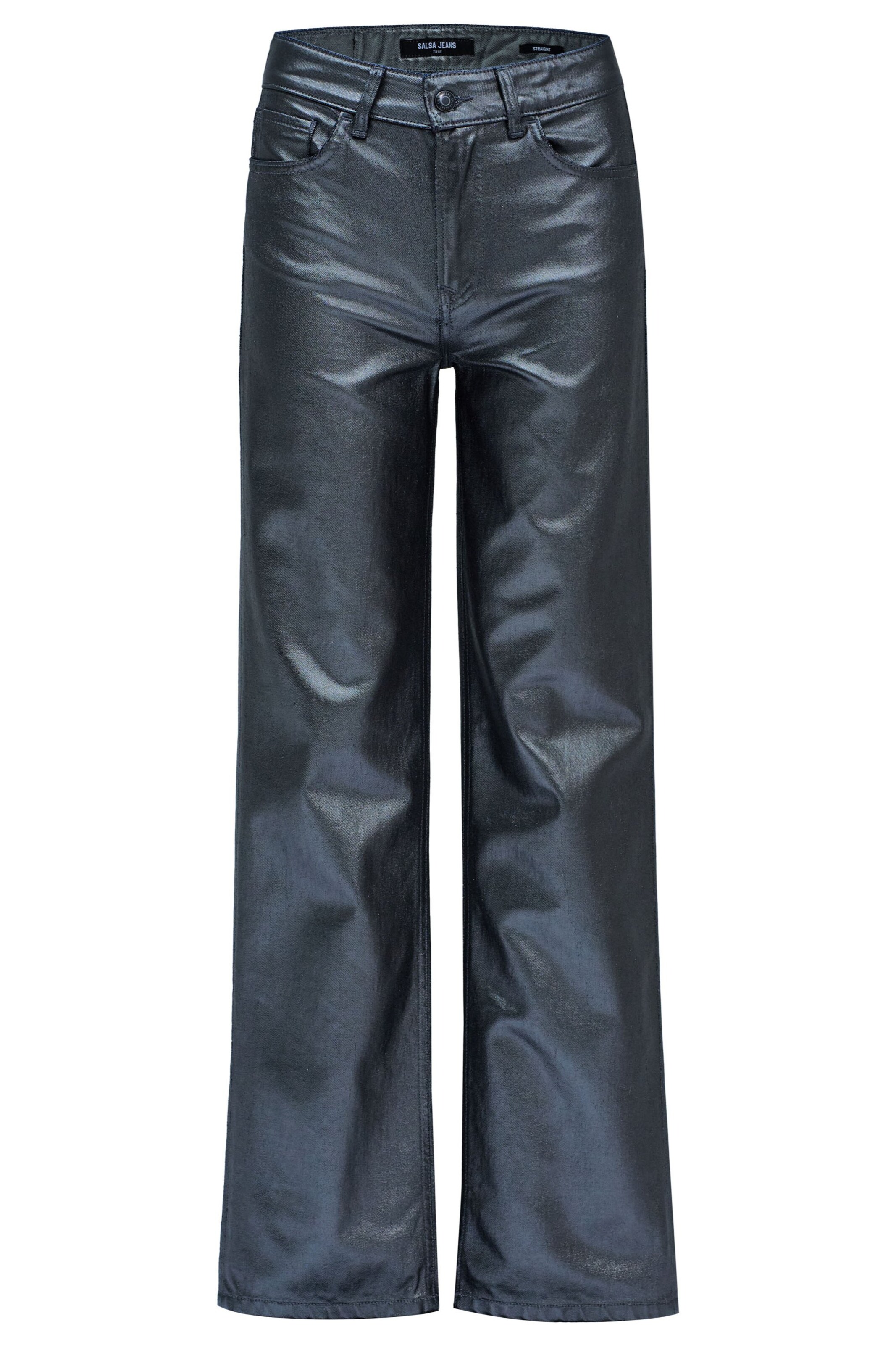 Salsa Jeans Regular Broek in Grijs: voorkant