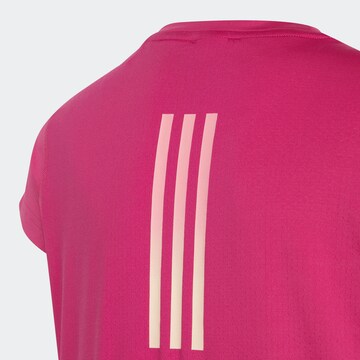 T-Shirt fonctionnel 'Aeroready 3-Stripes' ADIDAS SPORTSWEAR en rose