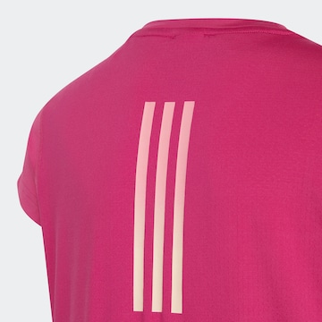ADIDAS SPORTSWEAR Funktionsskjorte 'Aeroready 3-Stripes' i pink