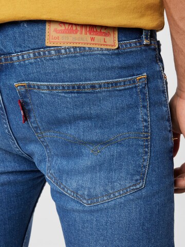 LEVI'S ® Skinny Jeansy '519™ Extreme Skinny Hi Ball' w kolorze niebieski