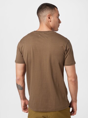 T-Shirt ALPHA INDUSTRIES en marron