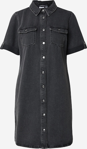 VERO MODAKošulja haljina 'VMJennie' - crna boja: prednji dio