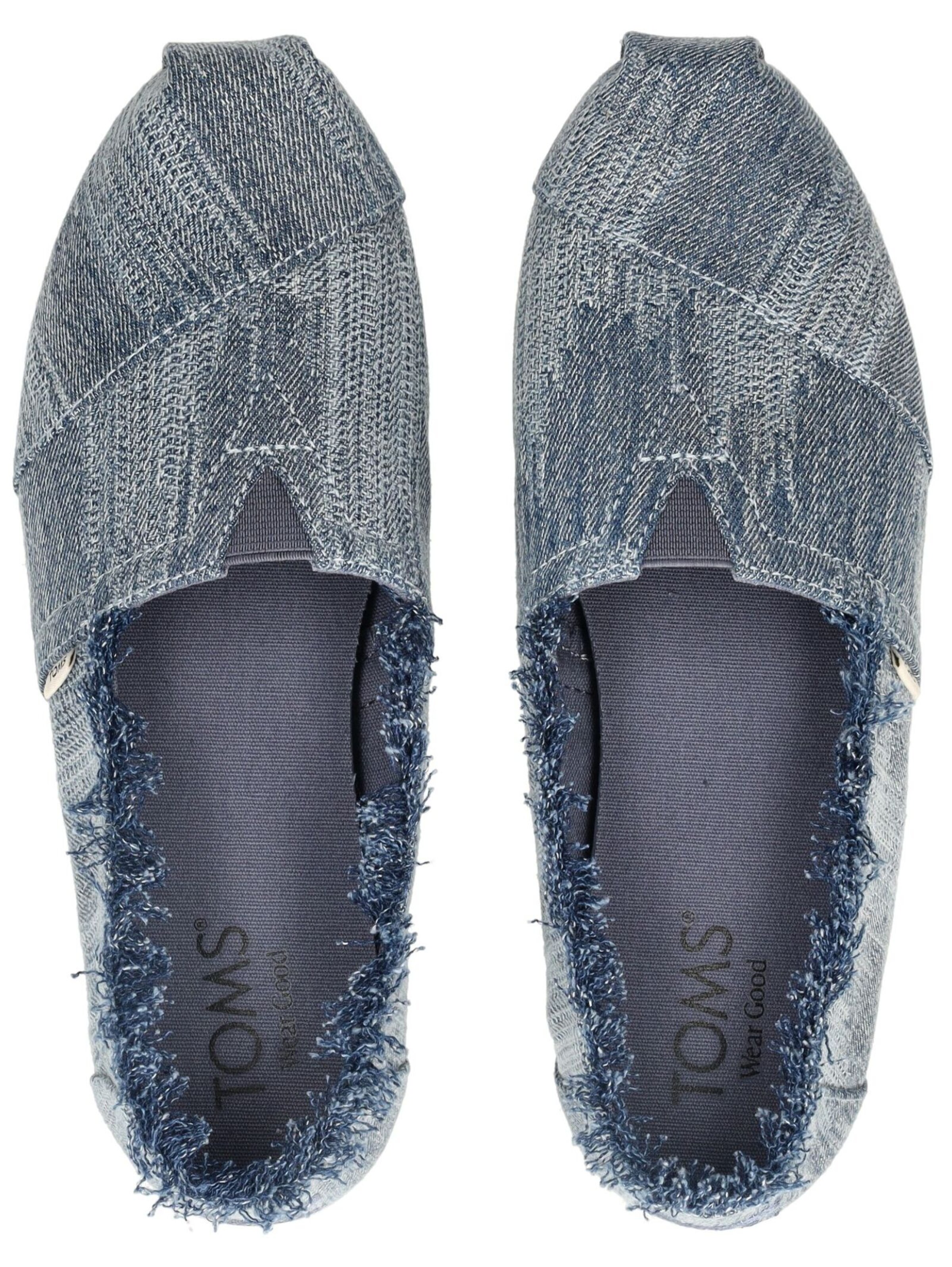Chaussure basse TOMS en bleu