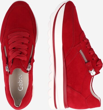 GABOR Sneakers laag in Rood