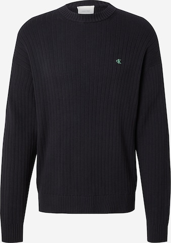 Calvin Klein Jeans Свитер в Черный: спереди