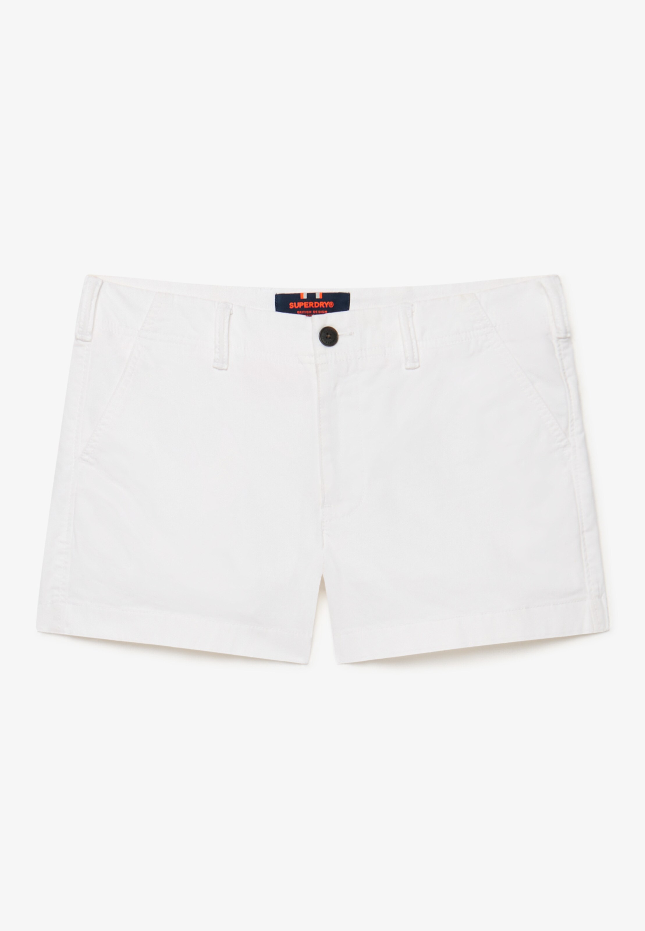 Superdry & Co Shorts 'Classic' in Weiß: Vorderseite