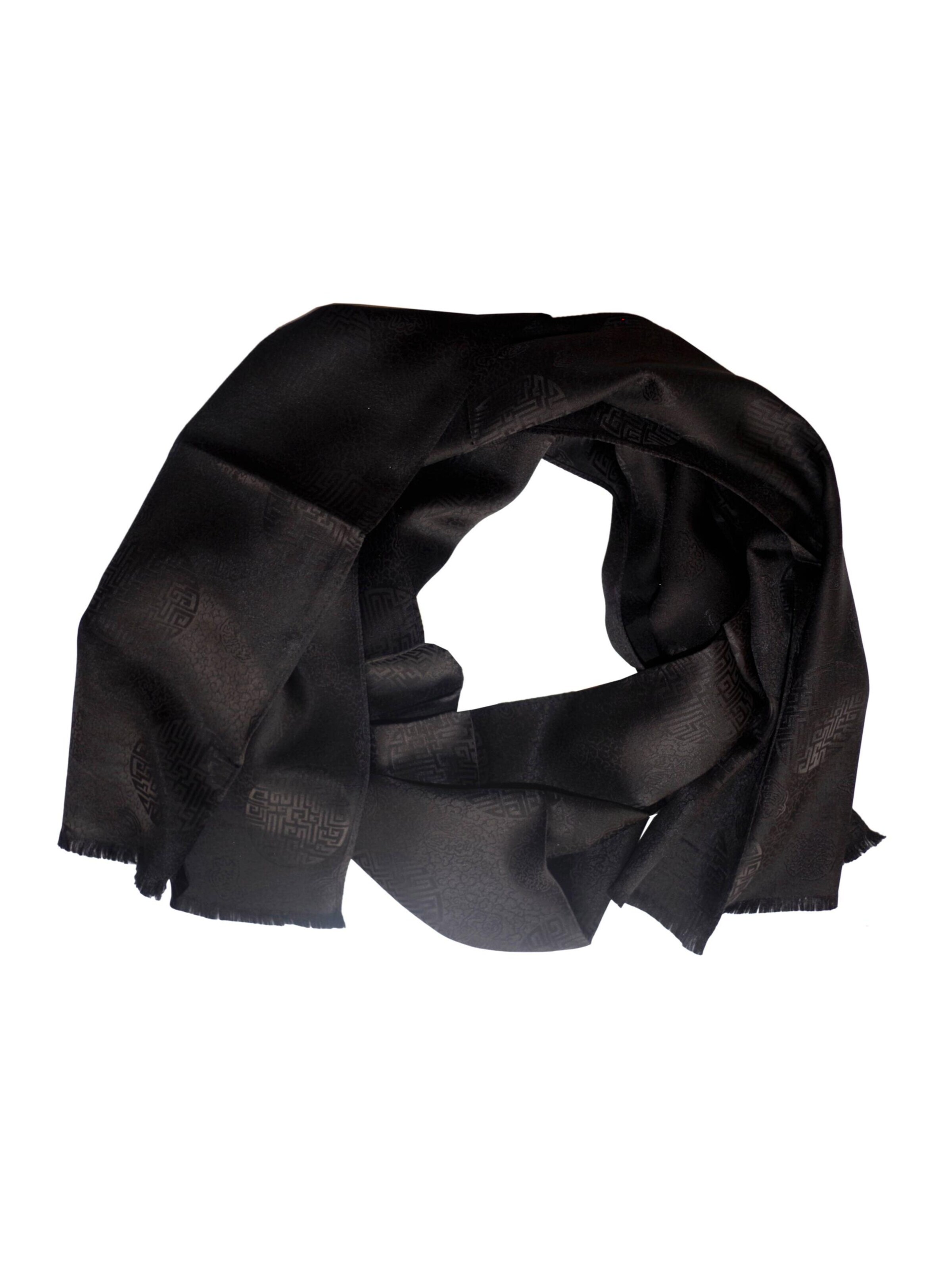 Posh Gear Scarf 'Satinecho' in Black