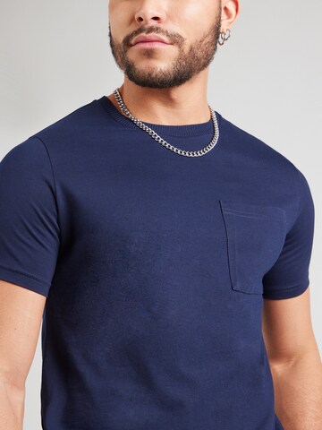 T-Shirt UNITED COLORS OF BENETTON en bleu
