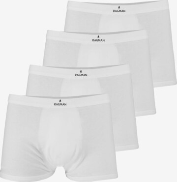 Boxer di Ragman in bianco: frontale