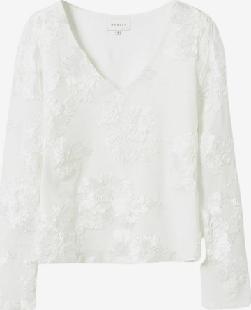 Top ' Lucille ' di Noella in bianco: frontale