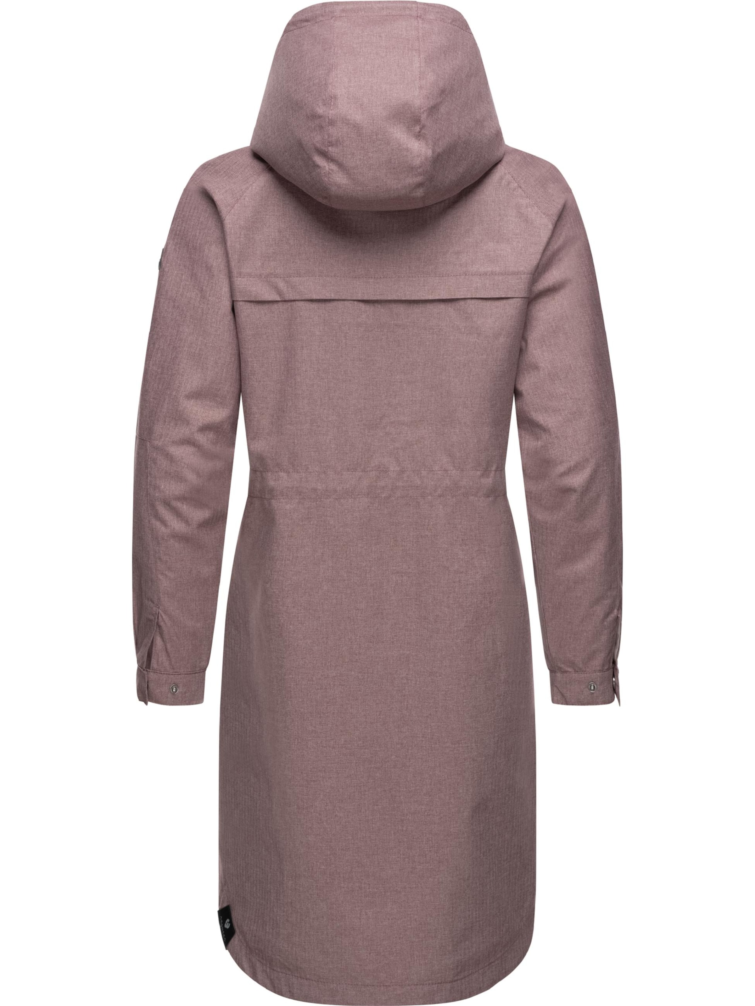 Cappotto funzionale 'Belinka' di Ragwear in lilla