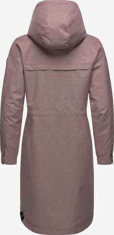 Manteau fonctionnel 'Belinka' Ragwear en violet