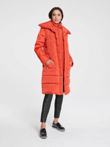 Manteau mi-saison heine en orange