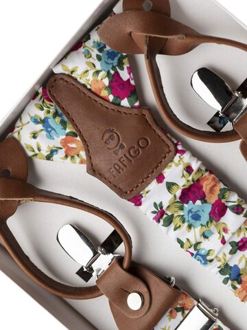 FAFIGO Suspenders 'Zio Fidschi' in White