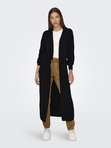 JDY Knit Cardigan 'RUE' in Black