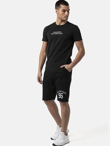 CIPO & BAXX Regular Broek 'CK300' in Zwart