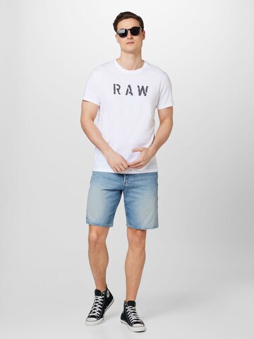 zils G-Star RAW Standarta Džinsi 'Triple'