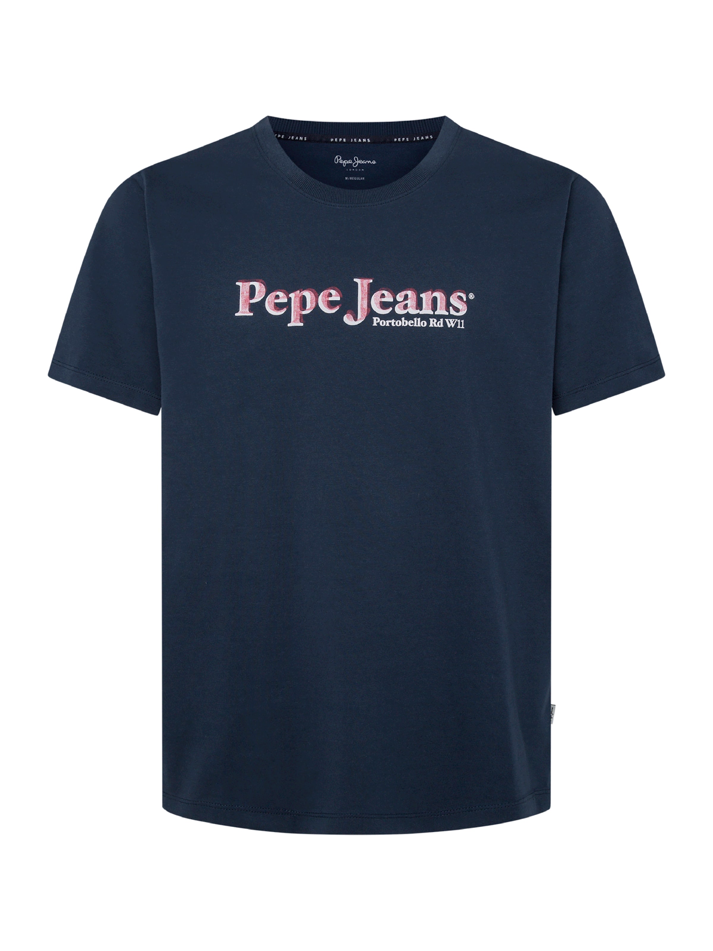 Pepe Jeans T-shirt 'Somers' i blå: framsida
