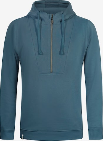 Felpa di GREENBOMB in blu: frontale