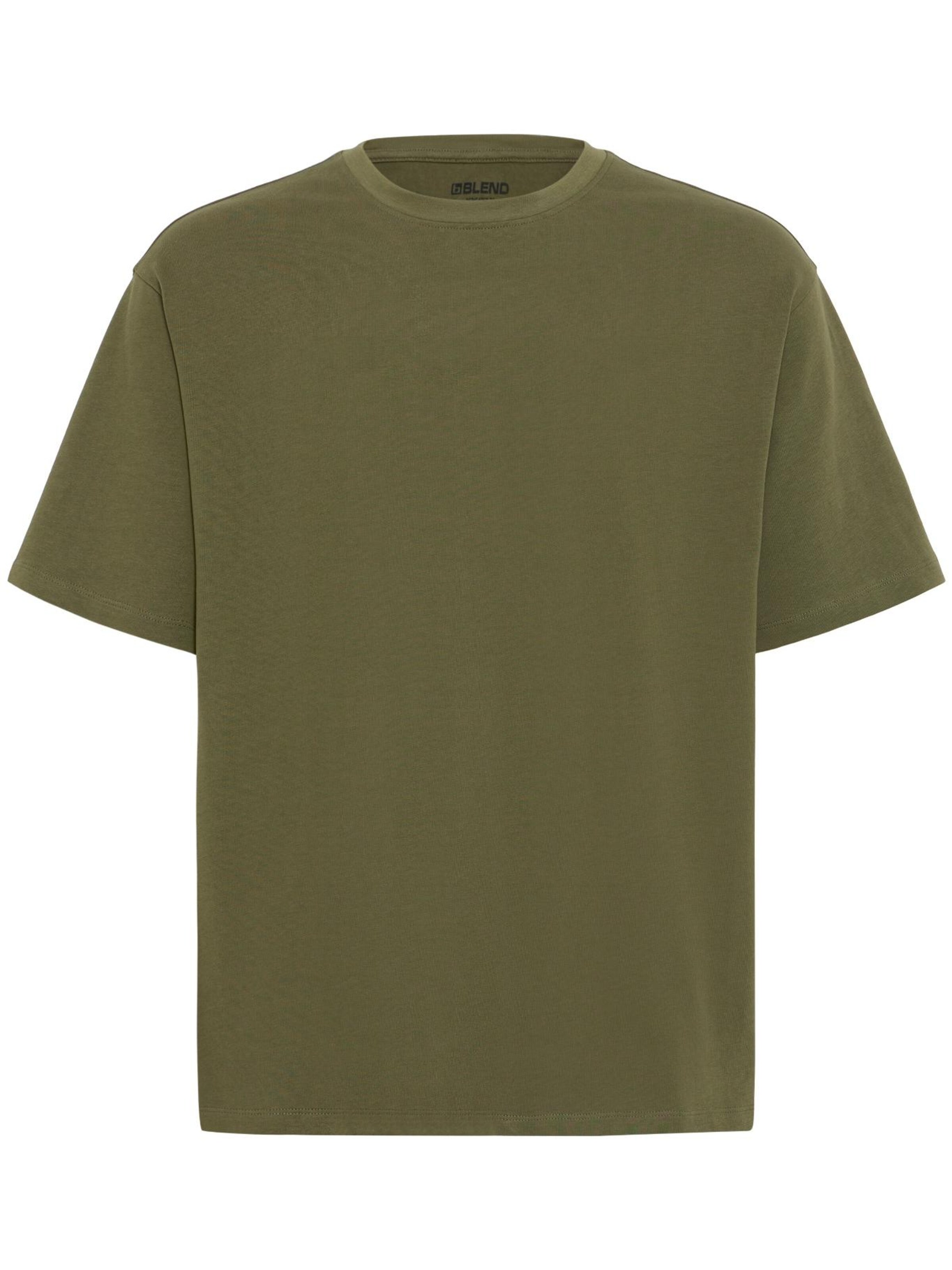T-Shirt ' BHFISHER ' BLEND en vert : devant