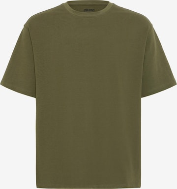 BLEND Rundhalsshirt ' BHFISHER ' in Grün: Vorderseite