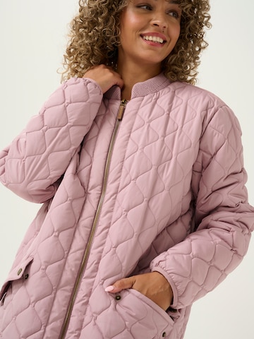 Cream Tussenmantel 'Arwen' in Roze
