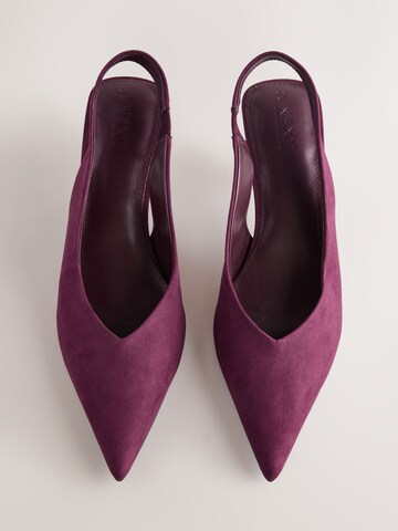 Next - Zapatos destalonado en lila