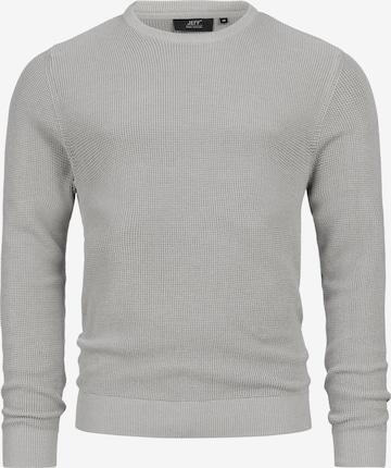 Pull-over 'JFTristan' JEFF en gris : devant