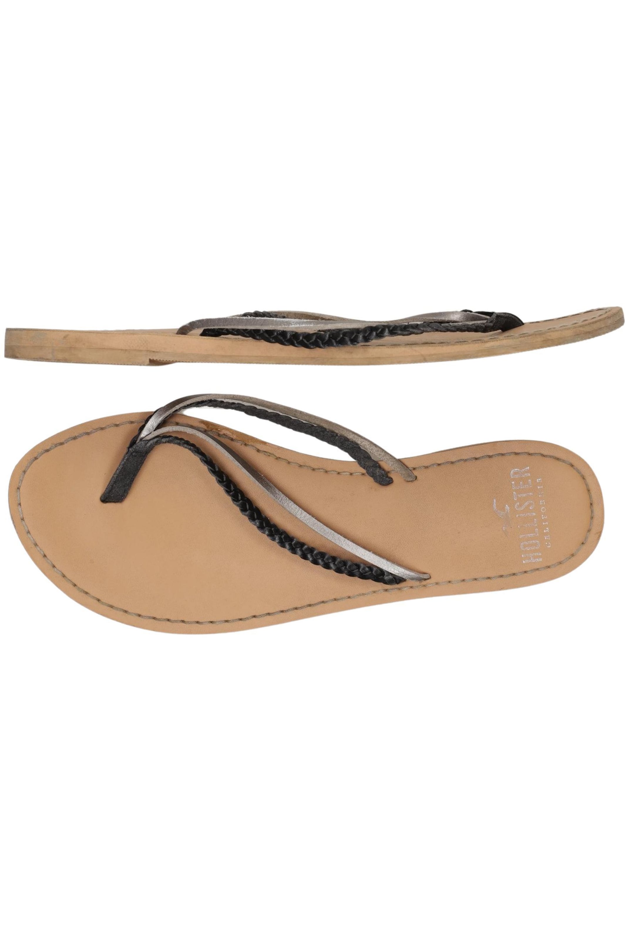 HOLLISTER Sandalen 39 in Schwarz: Vorderseite