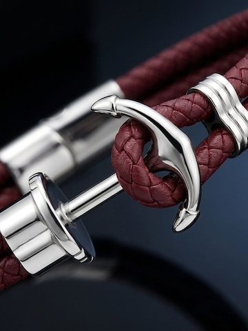 Bracelet 'MARITIMES' UNIQAL en rouge