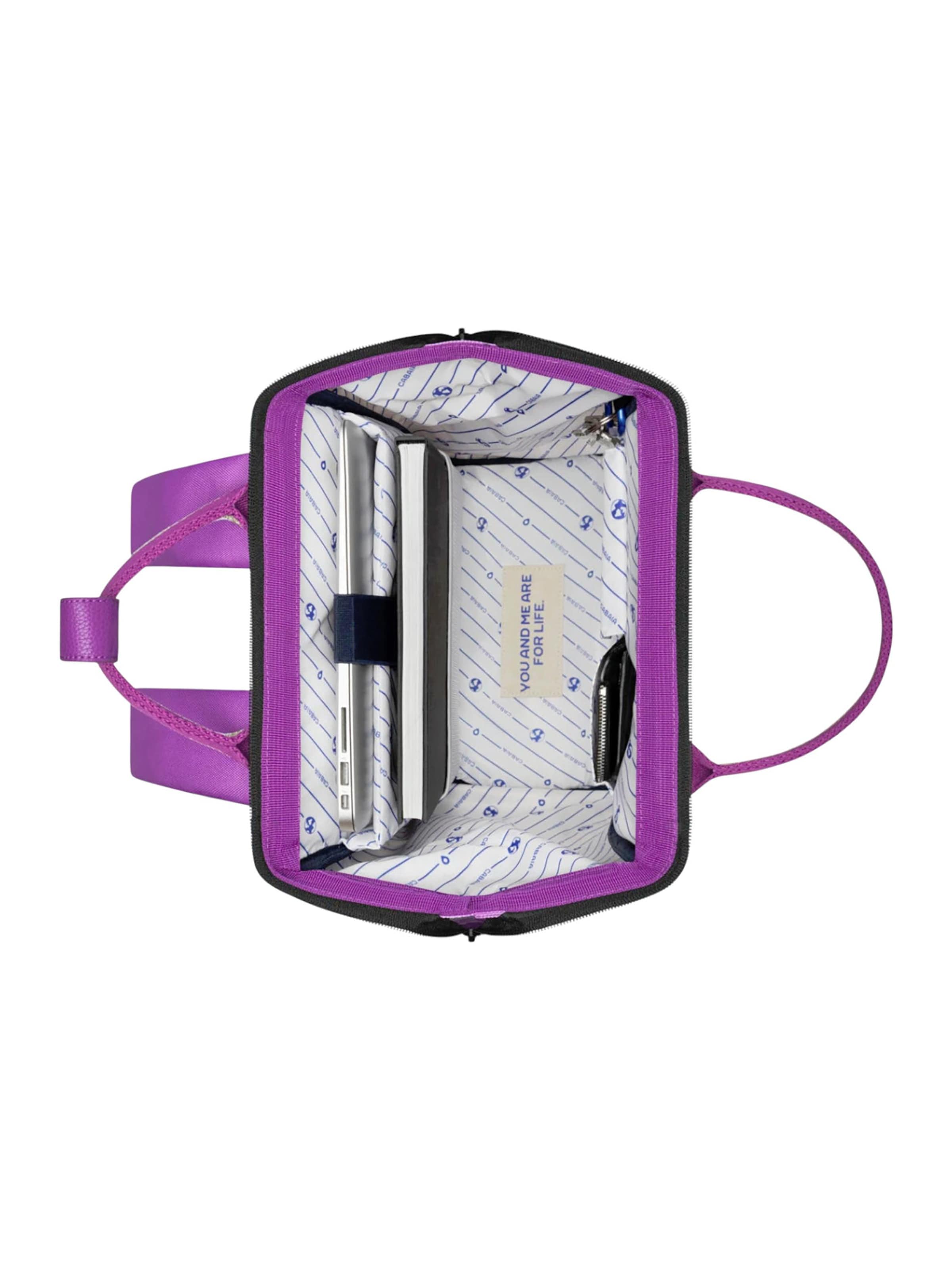 Cabaia Backpack 'Naxos M' in Purple