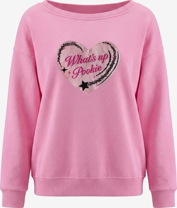 MYMO - Sudadera en rosa: frente