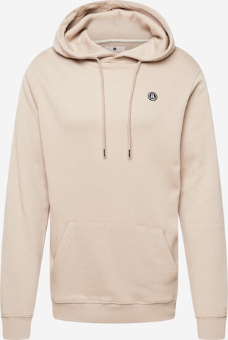 Sweat-shirt 'KNIGEL' anerkjendt en beige : devant