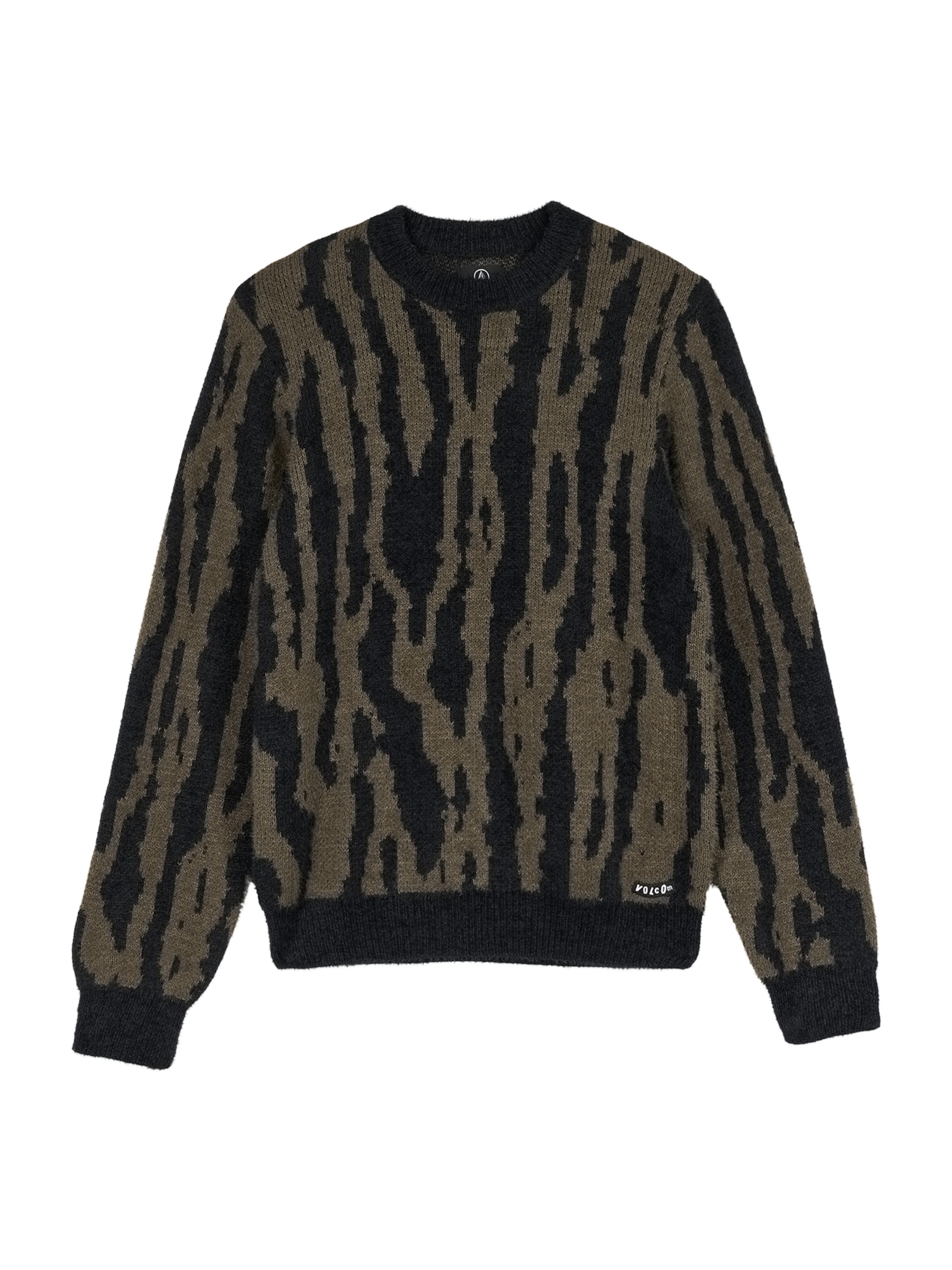 Volcom Pullover 'WAZERMOON' in Grün: Vorderseite