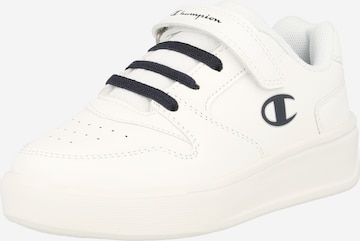 Champion Authentic Athletic Apparel Sneaker 'DEUCE' i vit: framsida