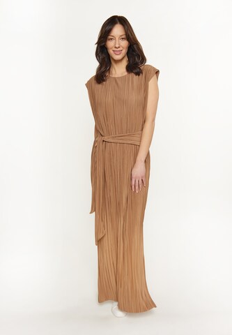 usha WHITE LABEL - Vestido em castanho