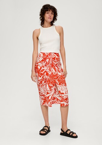 s.Oliver Skirt in Orange