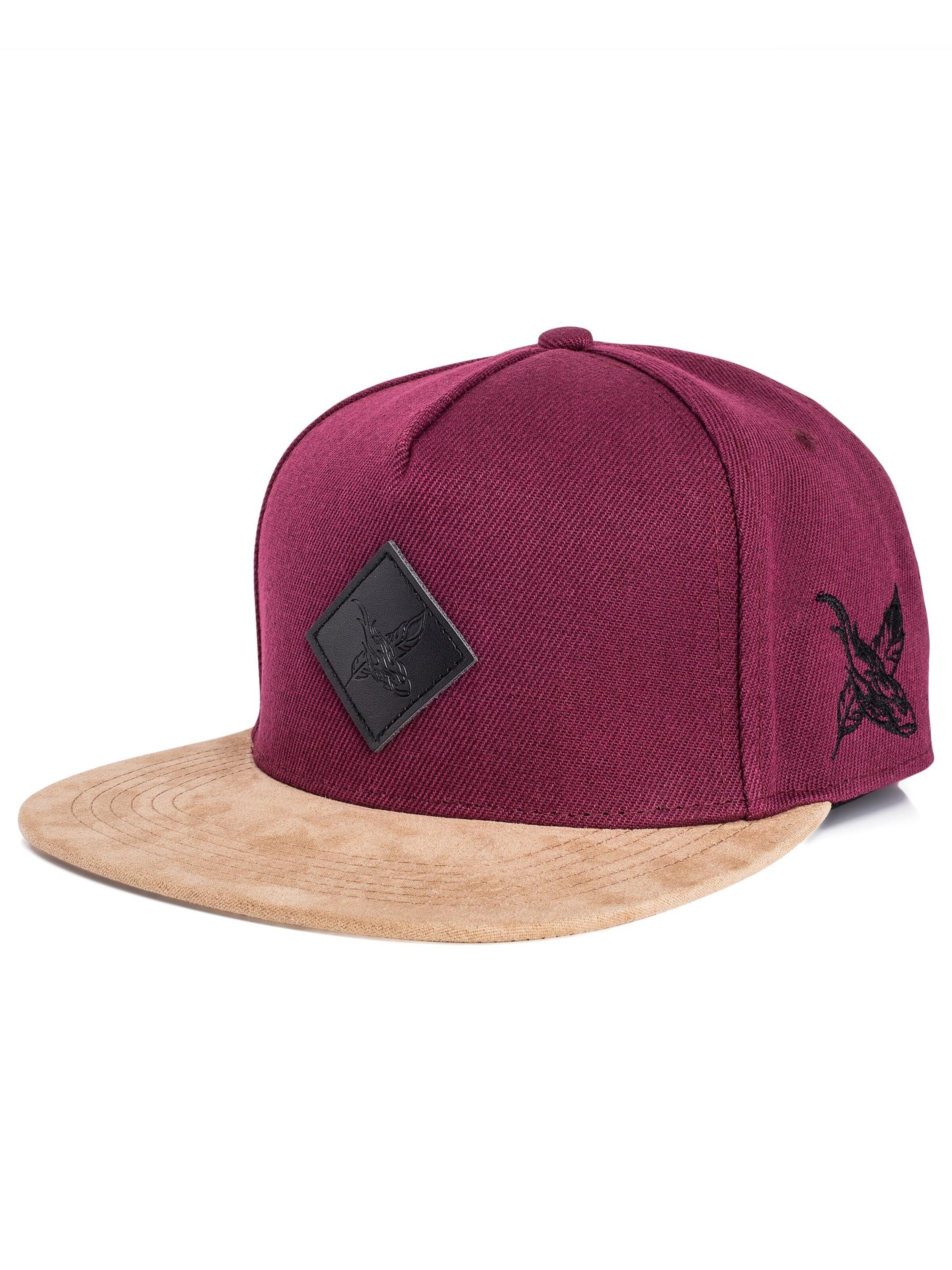 Blackskies Cap 'Port'‌‌‌‌‌‌‌‌ in Rot: Vorderseite