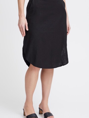 b.young Skirt ' FALAKKA ' in Black: front