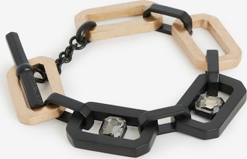 AllSaints - Pulsera en negro: frente