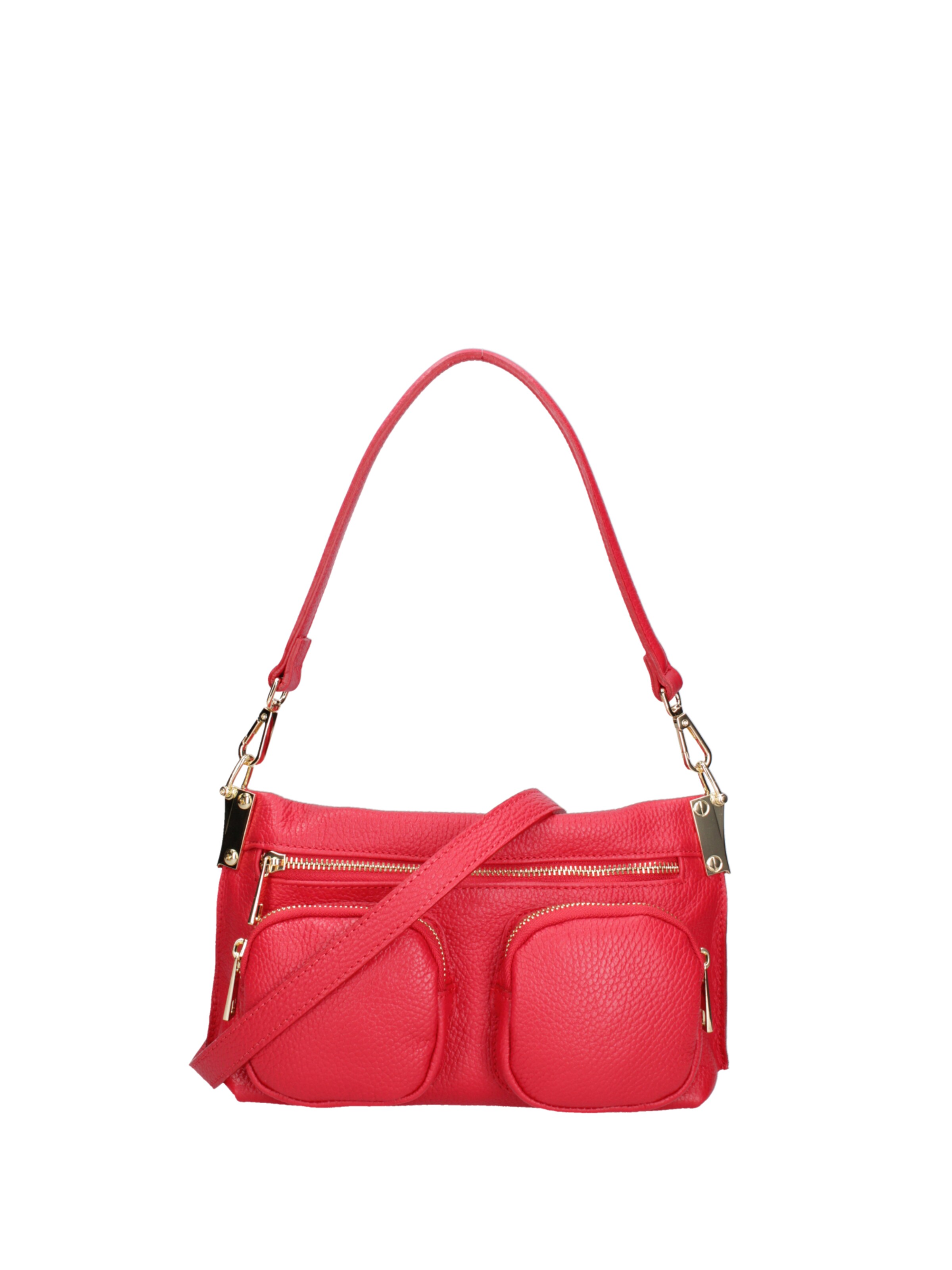 Roberta Rossi Schultertasche in Rot: Vorderseite