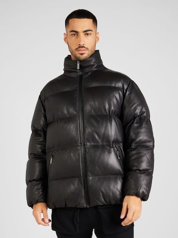 Veste d’hiver Calvin Klein en noir : devant