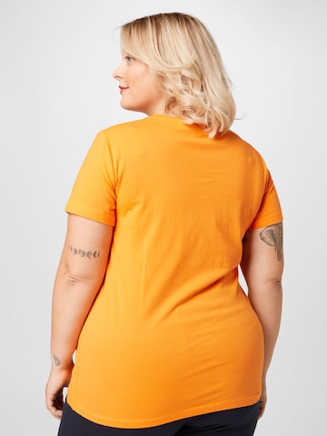 ONLY Carmakoma Тениска 'LOTTI' в оранжево