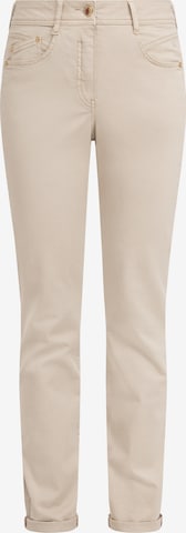 Recover Pants Slimfit Broek in Beige: voorkant