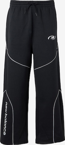 juoda new balance Plačios klešnės Kelnės: priekis