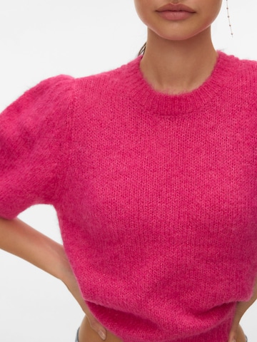 VERO MODA Pullover 'VMNoban' in Pink