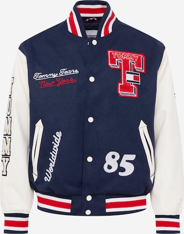 Tommy Jeans Between-season jacket in Blue: front