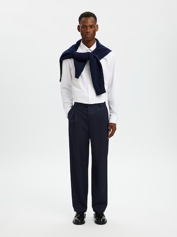 SELECTED Regular fit Бизнес риза в бяло