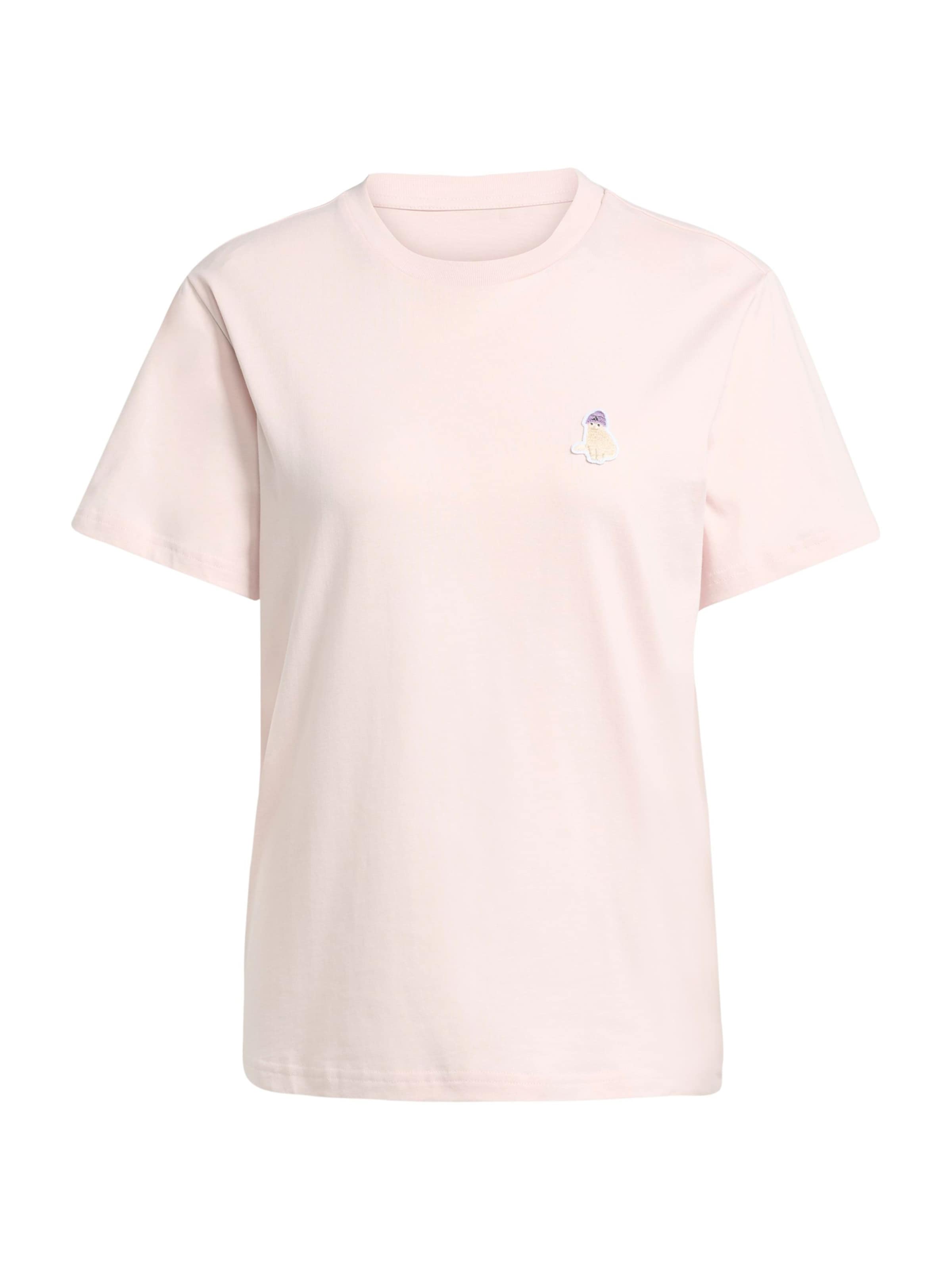 ADIDAS SPORTSWEAR Λειτουργικό μπλουζάκι 'Cat' σε ροζ: μπροστά